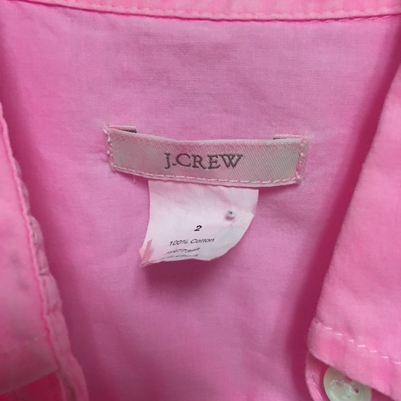 J Crew light weight Popover shirt - Picture 5 of 8